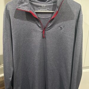 Mens small performance 3/4 zip